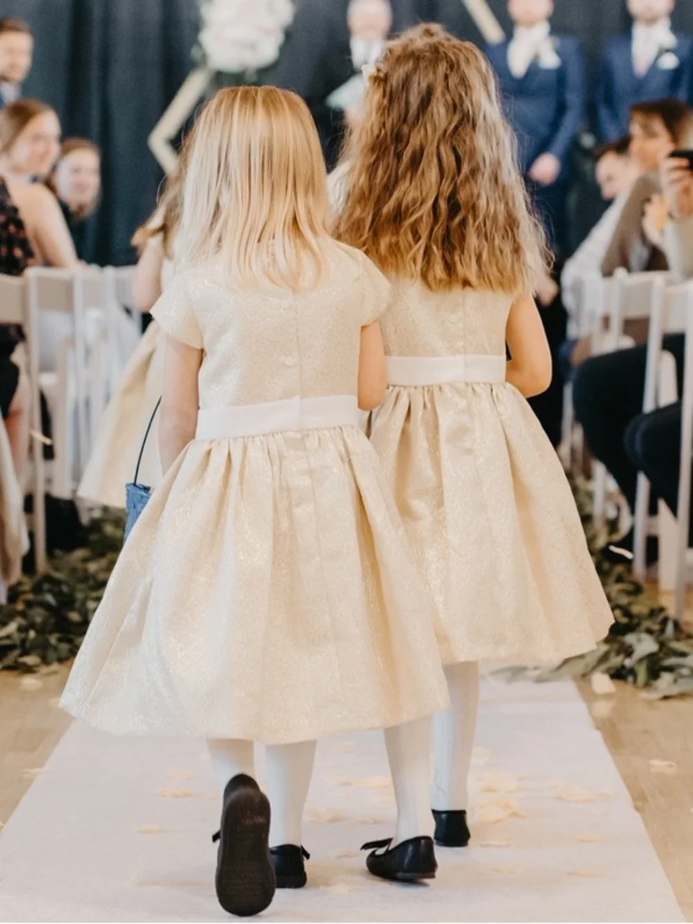 Gymboree Gold Metallic Dress
